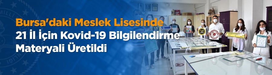 21 İl İçin Kovid-19 Bilgilendirme Materyali