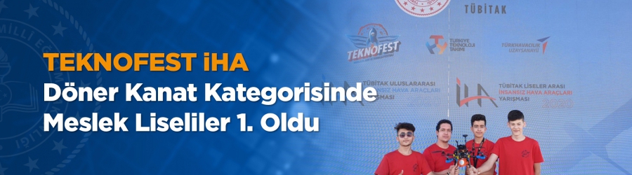 Teknofest'te İHA Kategorisinde Birincilik