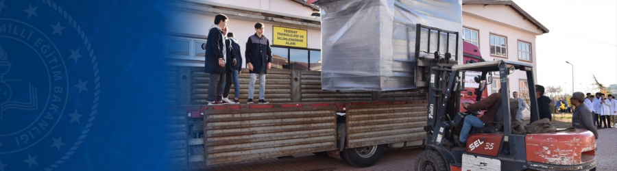 Meslek Lisesinden Romanya'ya Endüstriyel Makine İhracatı Yapıldı