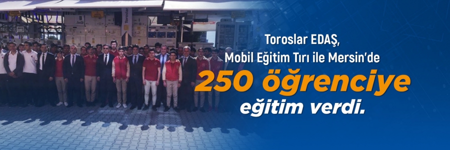 Toroslar EDAŞ'tan Meslek Lisesi Öğrencilerine Destek