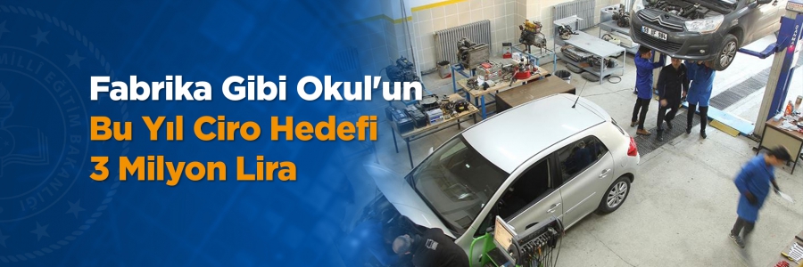 Fabrika Gibi Okul'un Bu Yıl Ciro Hedefi 3 Milyon Lira