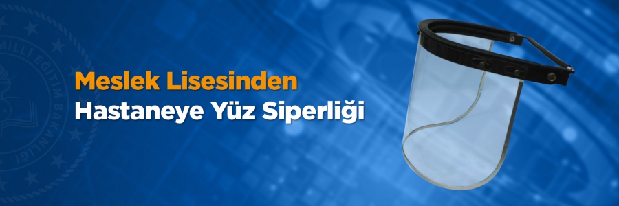 Çaycuma Mesleki ve Teknik Anadolu Lisesi, koronavirüsle mücadele kapsamında yaptıkları siperlikleri Çaycuma Devlet Hastanesine teslim etti.