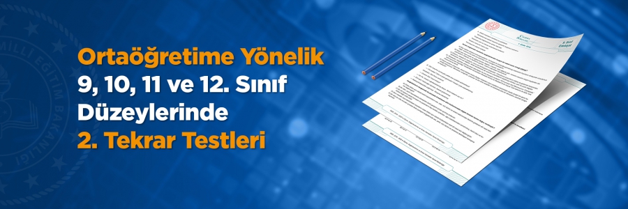 Lise öğrencilerine yönelik 750 sorudan oluşan ikinci 