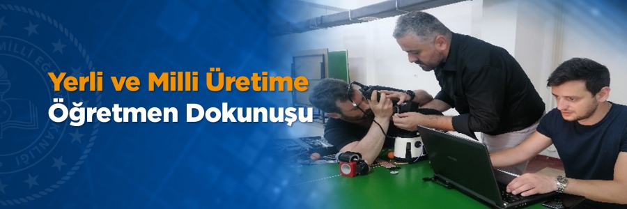 Tokat'ın Almus ilçesinde bulunan Çok Programlı Anadolu Lisesi öğretmenleri yazılımını ve mekaniğini kendilerinin geliştirdikleri masa tenisi top atma robotuyla yerli ve milli üretime katkı sağladı.