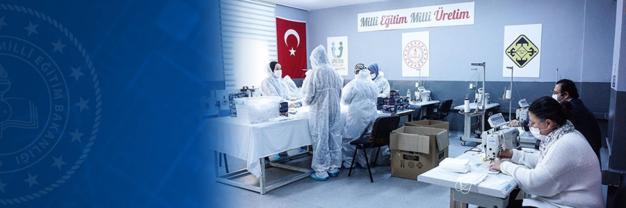 Kovid-19'la Mücadelede 'Üretim Üssü'nün Kahramanları: Meslek Lisesi Öğretmenleri