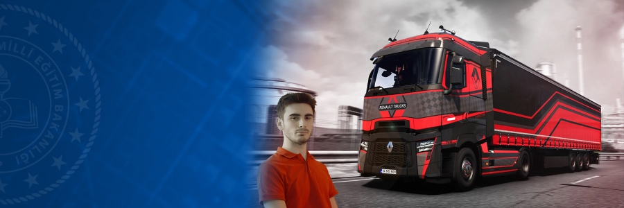 Renault Trucks'ın ETS 2 Oyunundaki Uluslararası Tasarım Yarışmasını Öğrencimiz Enes Bolat Kazandı