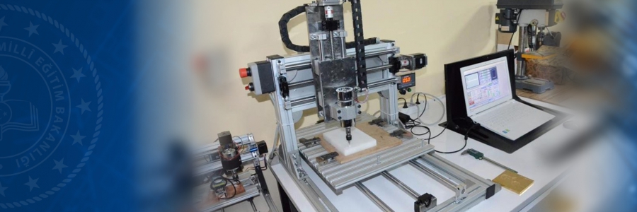 Mesleki Eğitim Ar-Ge Merkezinde 'CNC Router Makinesi' Üretildi