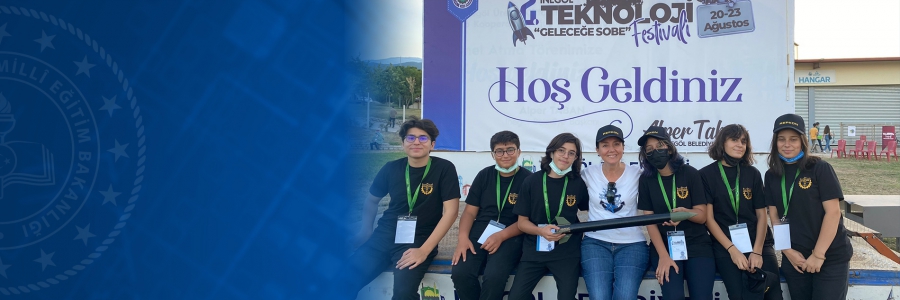 Şile Ayet Azer Aran Savunma Sanayi Mesleki ve Teknik Anadolu Lisesi, İnegöl 2. Teknoloji Festivali Roket Yarışması'nda Dereceye Girdi