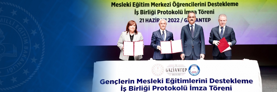 Gaziantep'te Gençlerin Mesleki Eğitimlerinin Desteklenmesi İçin İş Birliği