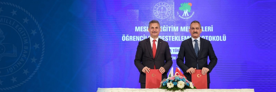 Mesleki Eğitim Merkezi Öğrencilerinin Desteklenmesi İçin İş Birliği