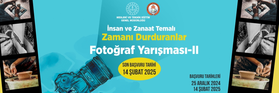 “İnsan ve Zanaat” Temalı Zamanı Durduranlar Fotoğraf Yarışması-II Başladı