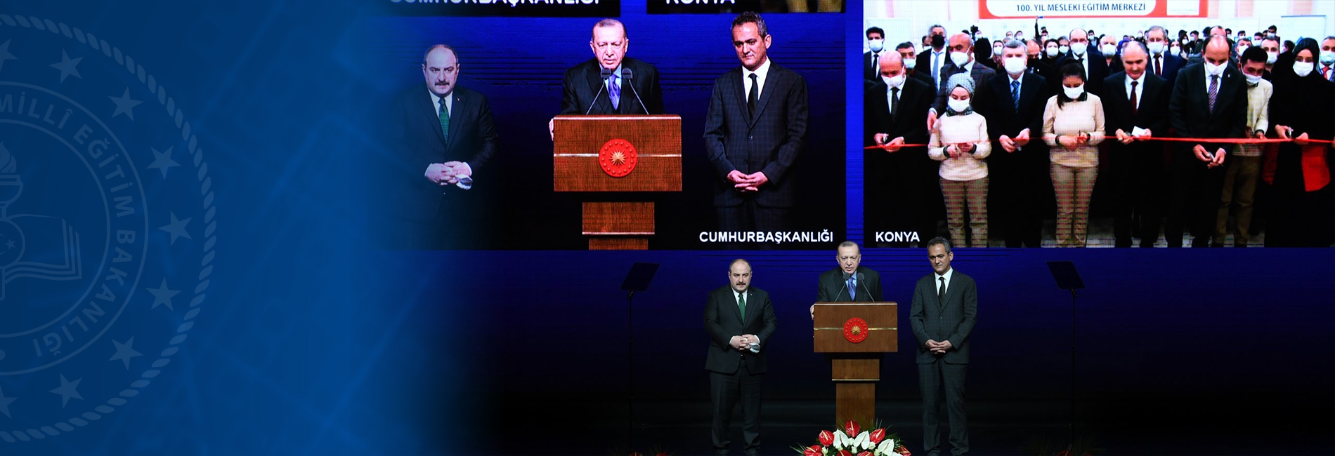 OSB Mesleki Eğitim Merkezleri Toplu Açılışı Cumhurbaşkanı Erdoğan'ın Katılımıyla Gerçekleştirildi