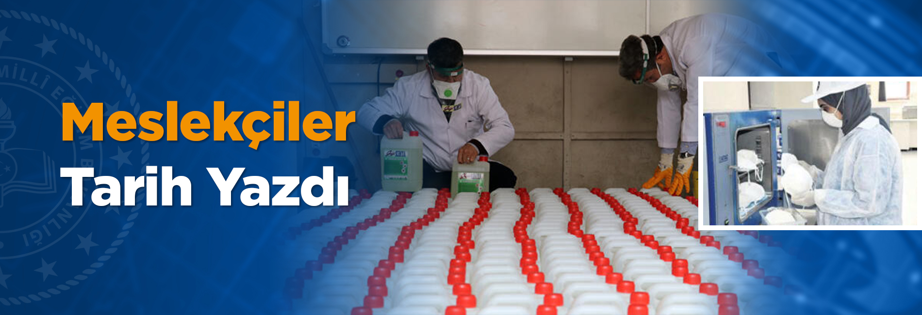 Mesleki ve teknik eğitimdeki gençlerin, pandemi sürecindeki başarısı, iş dünyası ve eğitim camiasında takdir topladı.