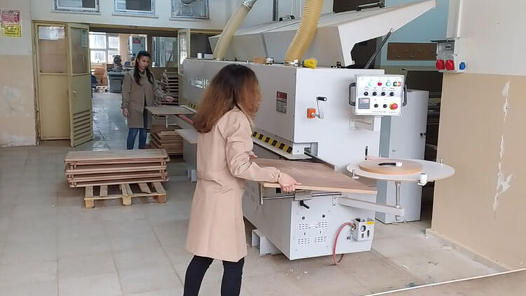 Meslek lisesinde öğrenciler, 2 yılda 3 milyon TL gelir sağladı