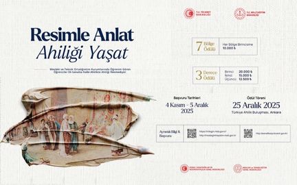 "AHİ EVRAN VE AHİLİK" TEMASINDA "RESİMLE ANLAT AHİLİĞİ YAŞAT" KONULU RESİM YARIŞMASI BAŞVURULARI BAŞLADI